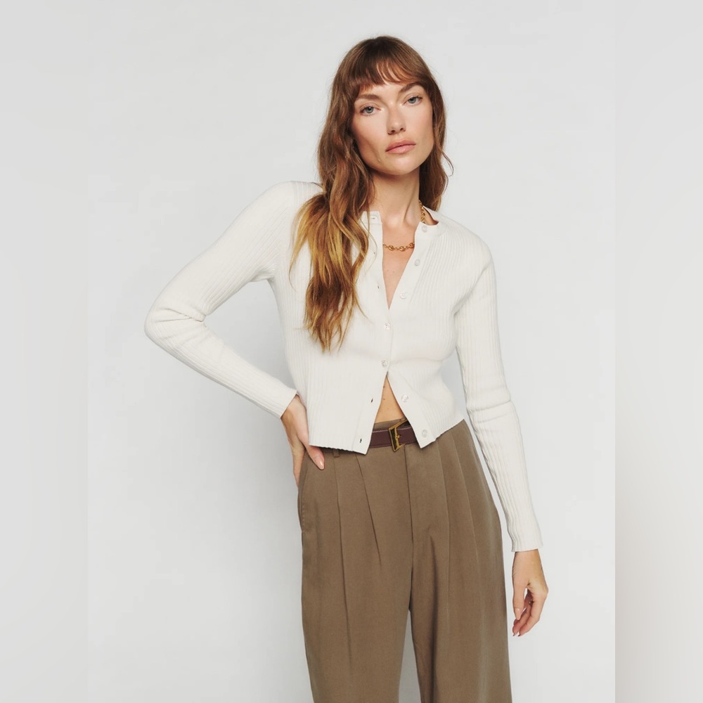 NWT Reformation Joanne Cardigan - Medium